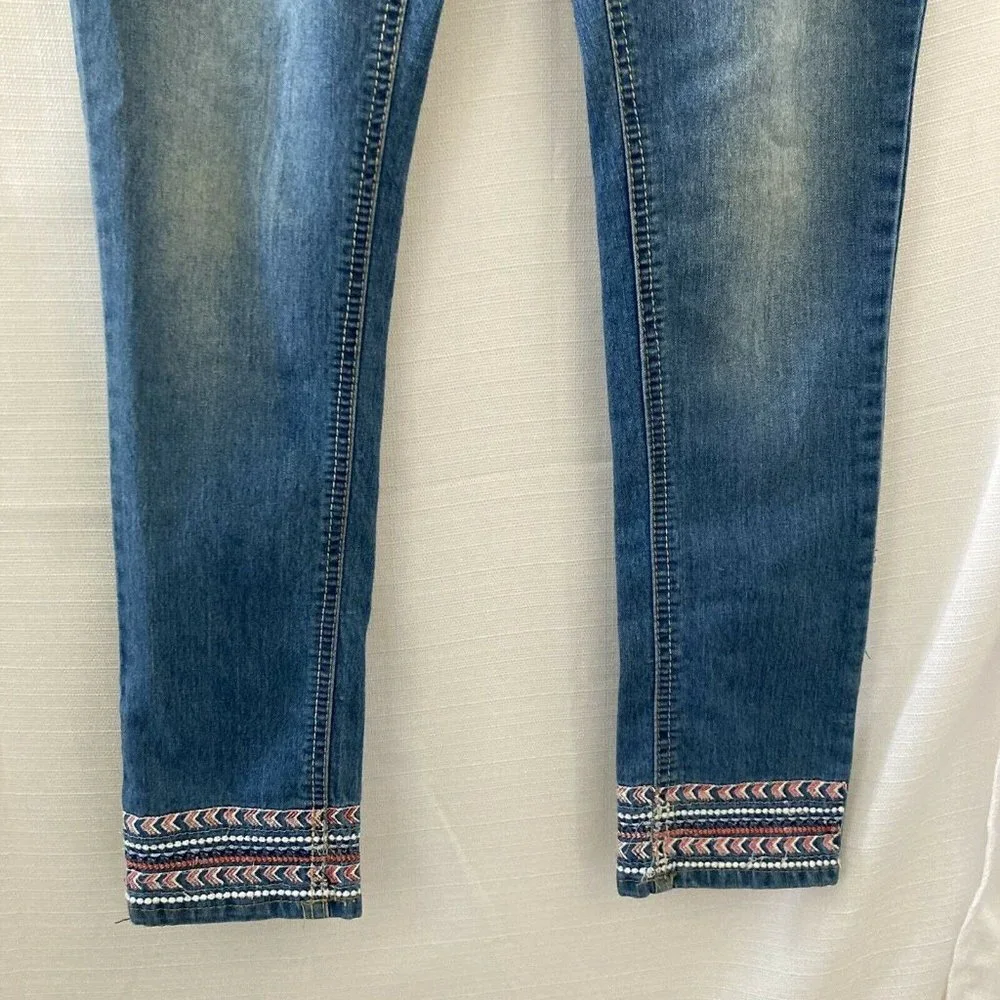 Lee Ankle Crop Girls Youth Light Wash Jeans 14